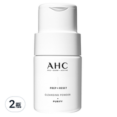 AHC Prep + Reset 潔顏粉, 2瓶, 40g