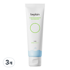 비플레인 클린 오션 논나노 마일드 선스크린 SPF50+ PA++++, 50ml, 3개