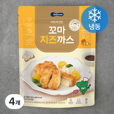 베베쿡 바르게 만든 꼬마치즈까스 (냉동), 300g, 4개