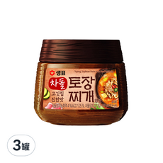 Sempio 膳府 大醬鍋專用醬 牛肉口味, 450g, 3罐