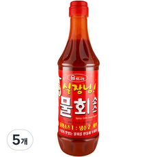 움트리 실장님 물회소스, 1kg, 5개