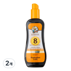 澳大利亞黃金 SPF 8 油噴霧, 237ml, 2個