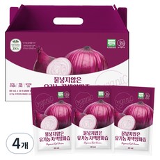 유기농마루 물넣지않은 자색 유기농 자색양파즙 30p, 2.4L, 4개