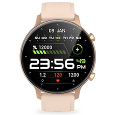 젤센 웨어러블 블루투스 스마트 에어엑스워치3, 골드, 32.5mm