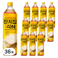 롯데칠성음료 잔치집 식혜, 1.5L, 36개