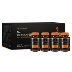 뉴트리코어 멀티비타민 미네랄, 180정, 4개