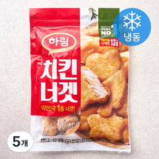 하림 치킨너겟 (냉동), 480g, 5개