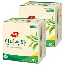 동서 현미녹차, 1.5g, 50개입, 2개