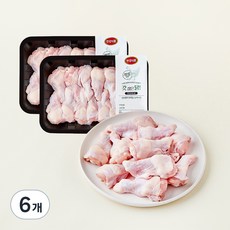 무항생제 인증 갓잡은 닭 봉 (냉장), 400g, 6개