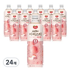 동원 보성홍차 아이스티 제로 복숭아차, 900ml, 24개