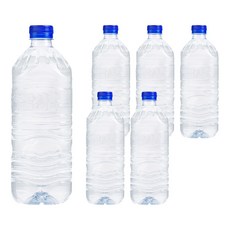 Tamsaa 無標籤天然水, 1L, 6瓶