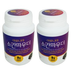 웁스 강아지 아로니아 소간 파우더 영양제, 눈물개선/눈건강, 50g, 2개 소간