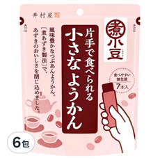 imuraya 井村屋 紅豆羊羹方便包 105g*6包 日本傳統風味點心