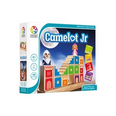SMART GAMES 飛越城堡王子救公主 Camelot JR，4歲以上兒童益智遊戲