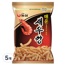 매운 새우깡, 5개, 400g