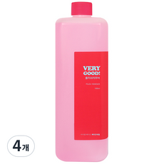 VERY GOOD NAIL Very Good指甲油卸甲水, 1L, 4個