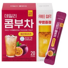 TEA GARDEN 每日康普茶 百香果口味, 5g, 1個, 20入