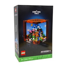LEGO 樂高 21265 Minecraft 工作台 Set, 積木拼砌玩具, 1195 pcs, 15週年紀念版, 1盒