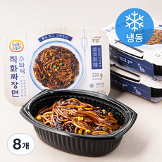 쉐프스토리 수타식직화짜장면 (냉동), 330g, 8개