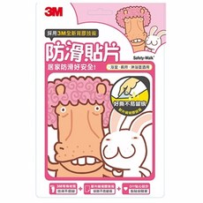 3M 防滑貼片 可愛動物 6片, 1組, 款式隨機