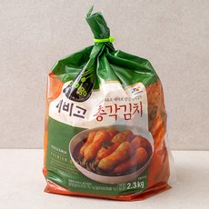 비비고총각김치