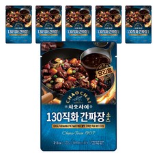 CHAOCHAI 130直火辣醬炸醬麵醬, 6個, 165g
