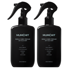 멈칫 대용량 섬유향수, 소프트블루 솝, 250ml, 2개