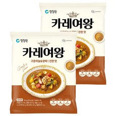 카레여왕 구운마늘 앤 양파 진한 맛, 108g, 2개
