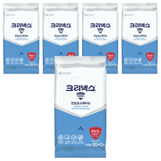 Kleenex 舒潔 手部清潔濕巾, 32張, 5個