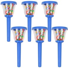 Oz Toy嬰兒沙鈴 6入, 藍色
