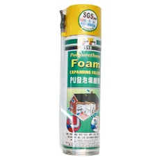 辰揚 防水 隔熱 填縫用發泡劑 PU發泡填縫劑, 1瓶