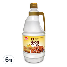 해표물엿 해표 물엿 2.4kg 6개