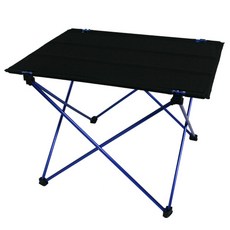 KOOLMAN(쿨맨) 백패킹 초경량 접이식 캠핑 테이블, S사이즈 - 블루