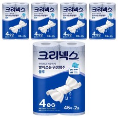 Kleenex 舒潔 乾濕兩用抹布 藍色, 45張, 10入