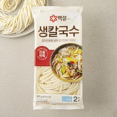 백설 생칼국수, 300g, 1개