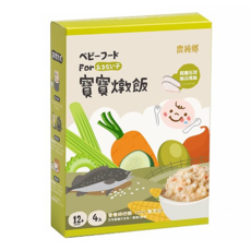 農純鄉 台灣公司貨 龍膽石斑櫛瓜燉飯 1歲以上 4個, 600g, 1盒