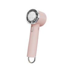 부이 발레코어 심플 키링 핸디팬 미니 손 선풍기, B2I-K56, PINK