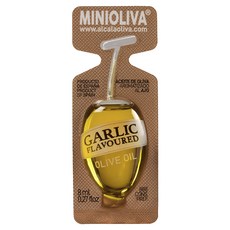 Minioliva 大蒜風味橄欖油隨身包,8ml,12個 - 西班牙原裝進口，方便攜帶