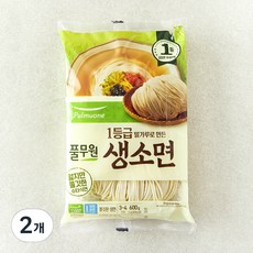 냉장_풀무원 생소면 4인분, 600g, 2개 600g, 2개