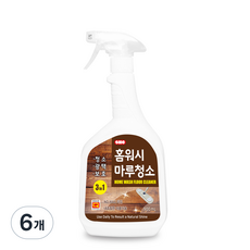 신희 홈워시 마루청소 보호 광택제, 900ml, 6개