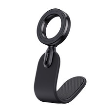 베이스어스 PrimeTrip C02 Go 맥세이프 마그네틱 마운트 차량용 핸드폰 거치대, 블랙, 1개