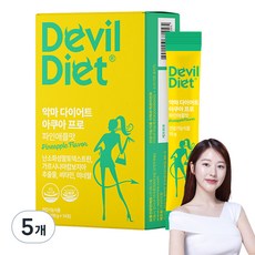 악마 다이어트 아쿠아 프로 파인애플맛 가르시니아 14p