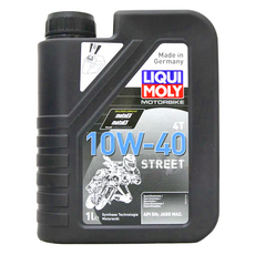 Liqui Moly 力魔 4T STREET 10W/40 機車合成機油, 德國產 1L, 1瓶, #1521