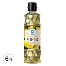 清淨園 芥花籽油, 500ml, 6個