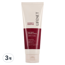 라이프넷 여성용 저자극 셀프 바디 왁싱 제모크림 02 우먼즈 센서티브, 180ml, 3개