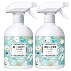부케가르니 섬유탈취제 소프트코튼 본품, 500ml, 2개