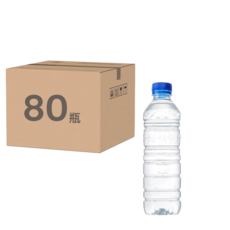 Tamsaa 無標籤天然水, 500ml, 80瓶