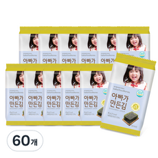 베베푸드 아빠가 만든김, 조미김, 4g, 60개