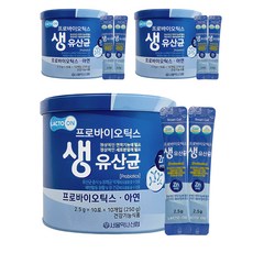 서울약사신협 프로바이오틱스 생유산균 100포, 3개, 250g
