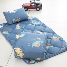 Annette 萊賽爾止滑睡墊3件組, 睡墊115 x 72cm + 涼被150 x 120cm + 枕頭43 x 30cm, 侏儸紀公園
